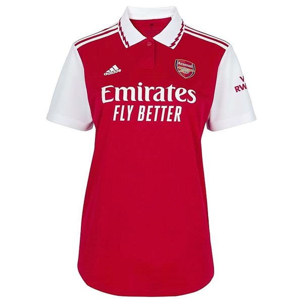 Camiseta Arsenal Primera Equipación Mujer 2022/2023 Rojo